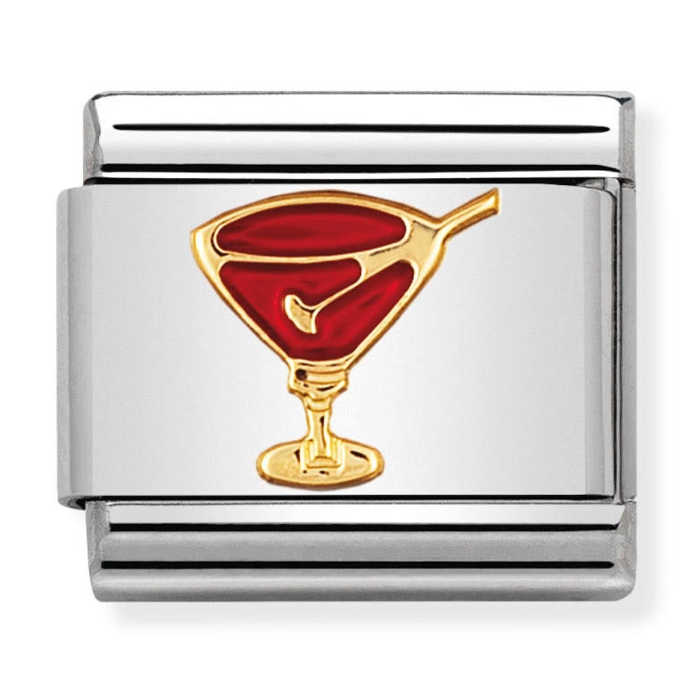 Classic Gold  Enamel Cocktail