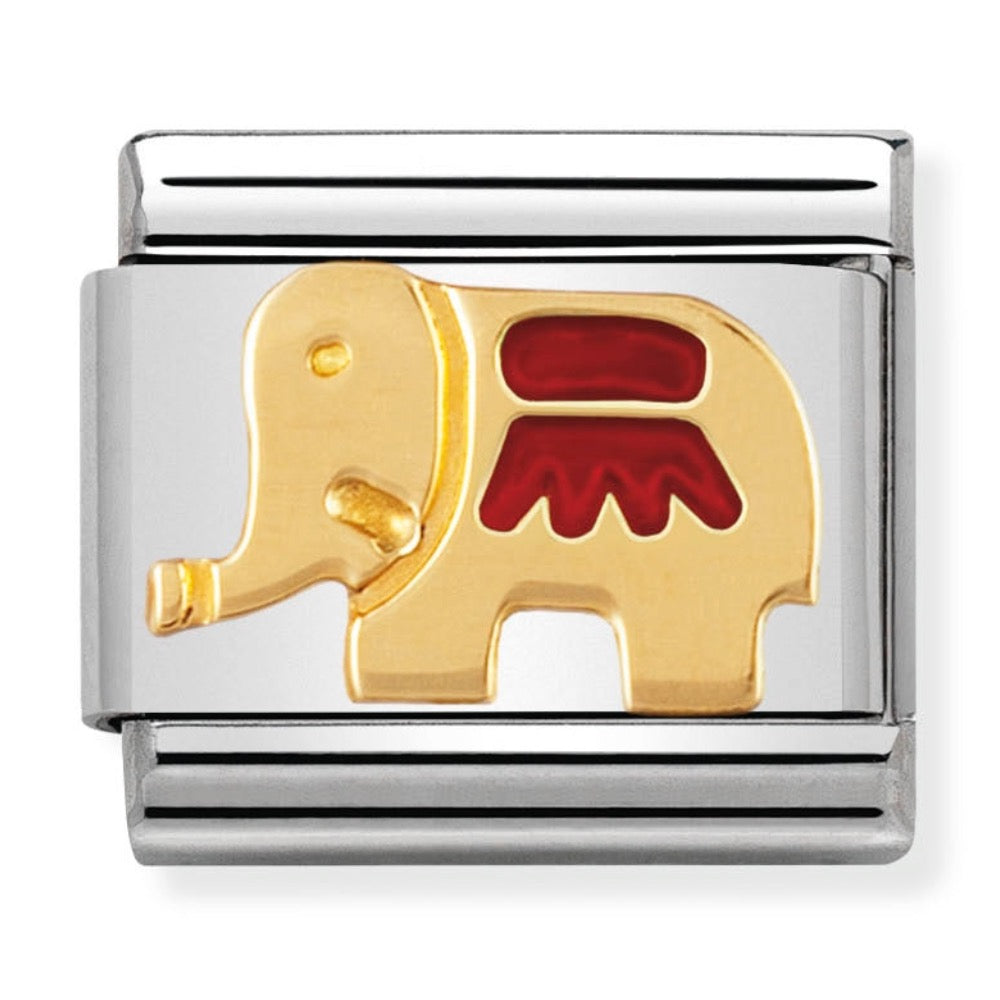 Classic Gold  Red Elephant