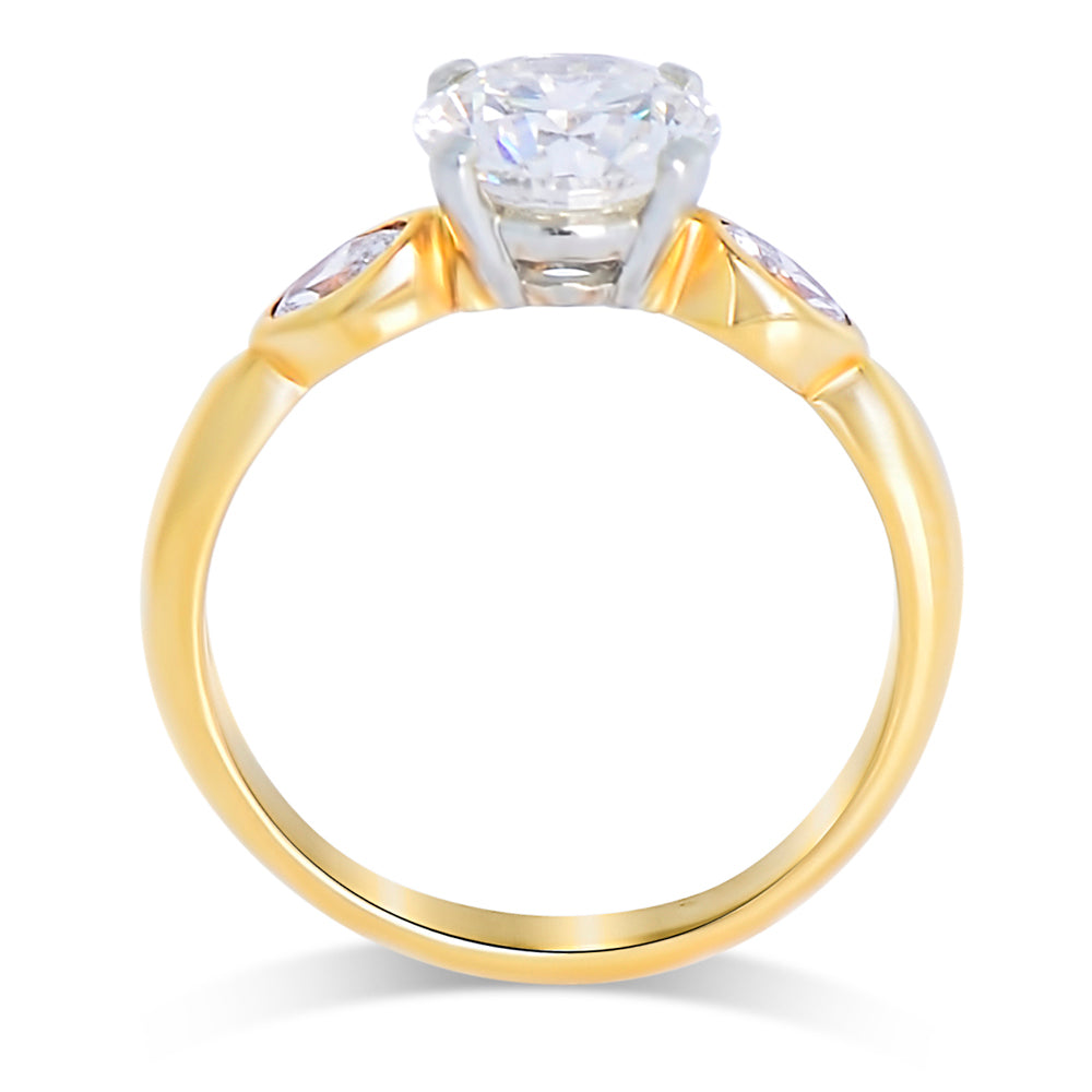 18ct Yellow Gold Diamond Solitaire 1.90cts N.V. £12,000