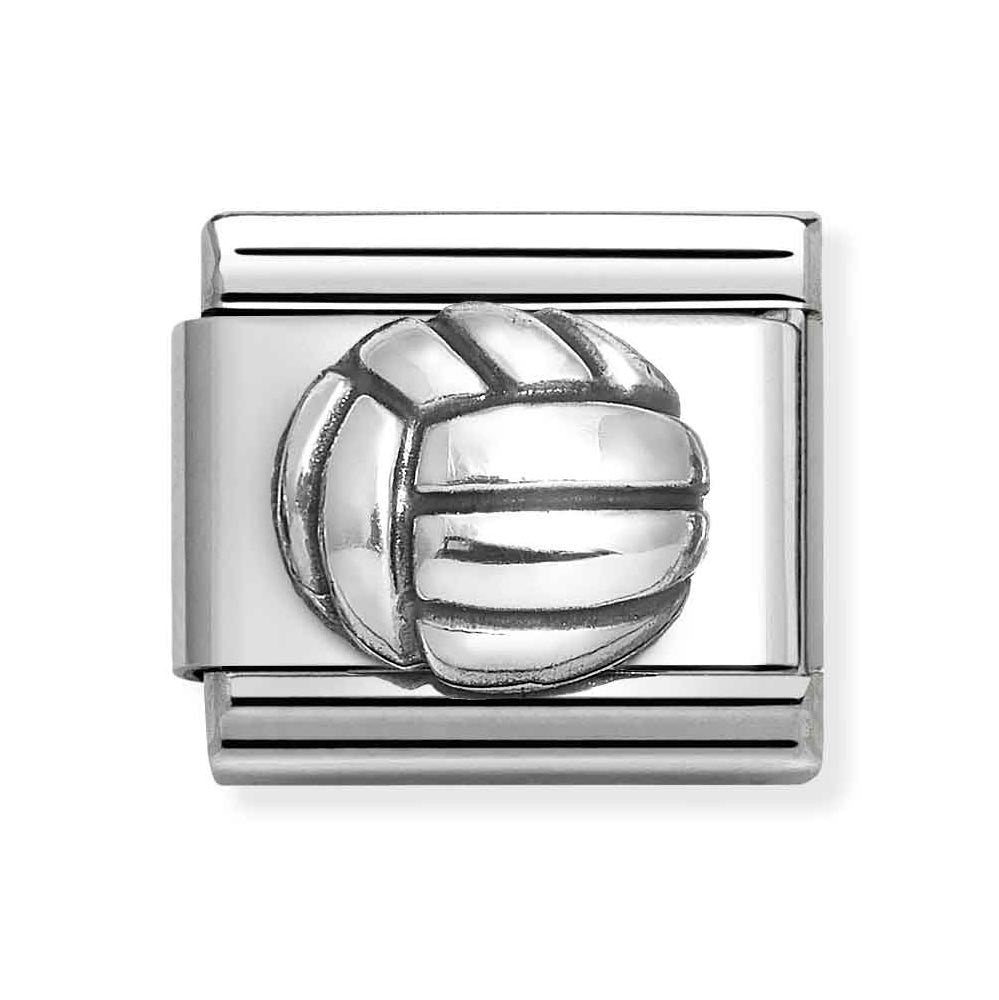 Silvershine Volleyball Charm