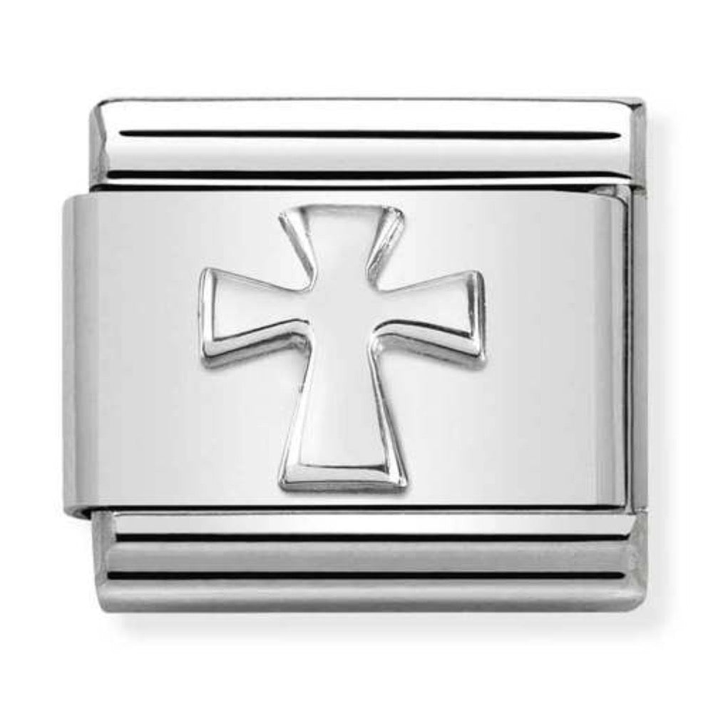 Silvershine Cross Charm