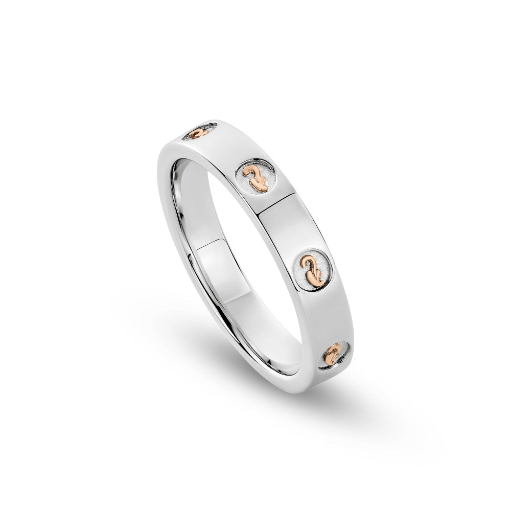 Insignia Sterling Silver Slim Band Ring