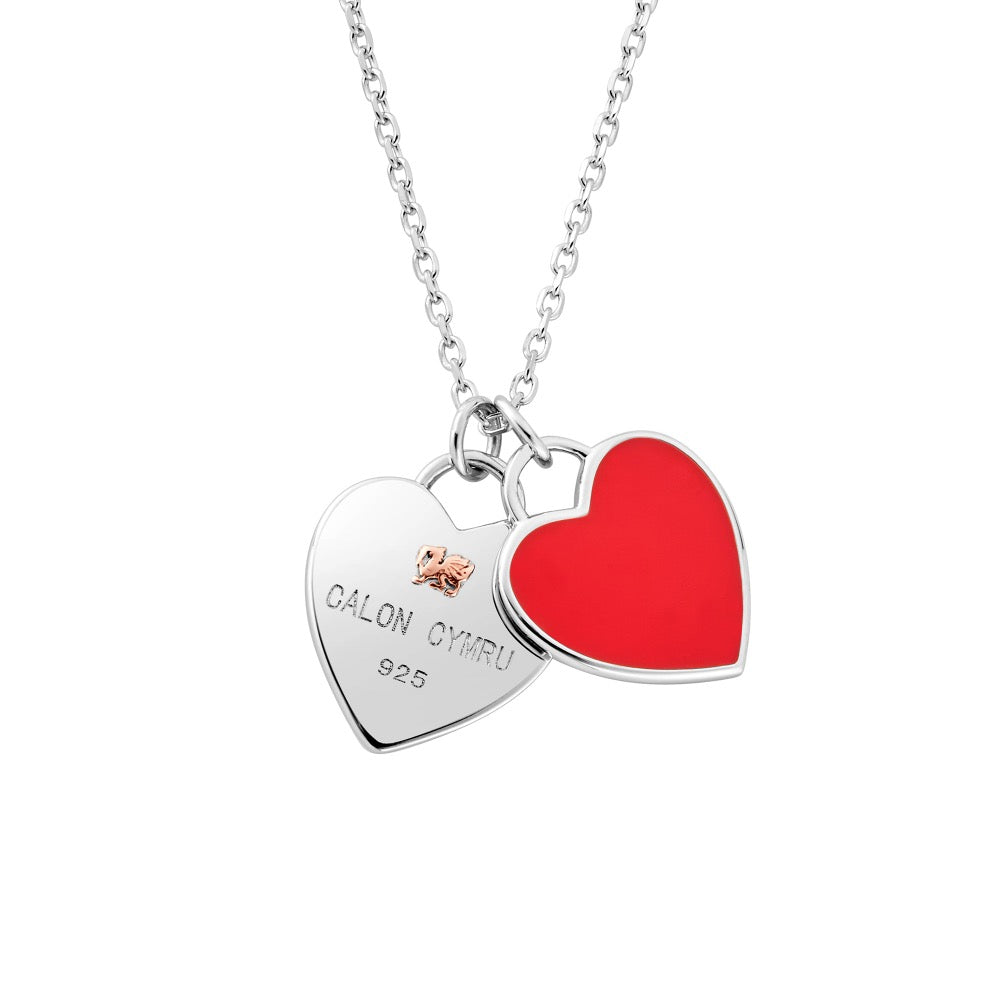 WRU Welsh Heart Pendant