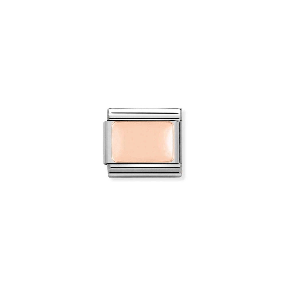Rose Gold Plain link