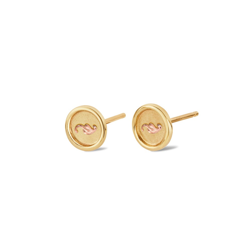 Tree of Life® Insignia Gold Stud Earrings