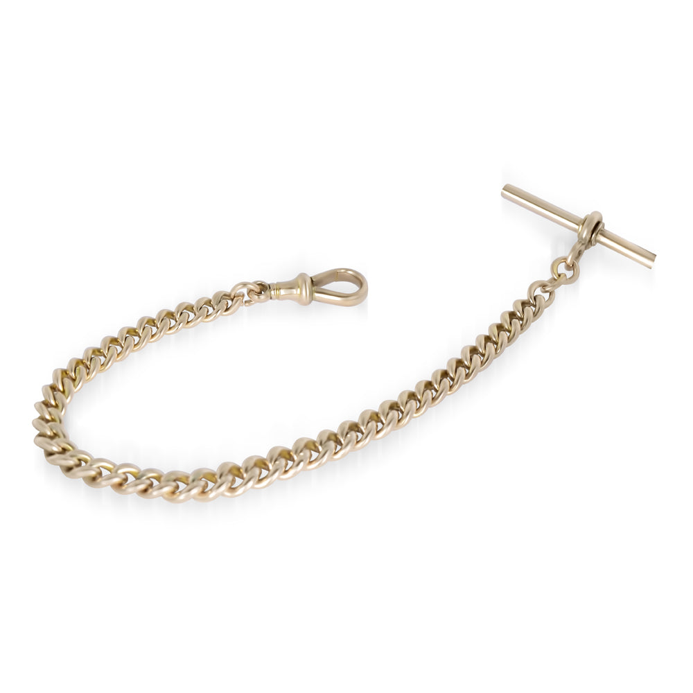 Heavy 9ct Gold Swivel Bracelet N.V. £2,350