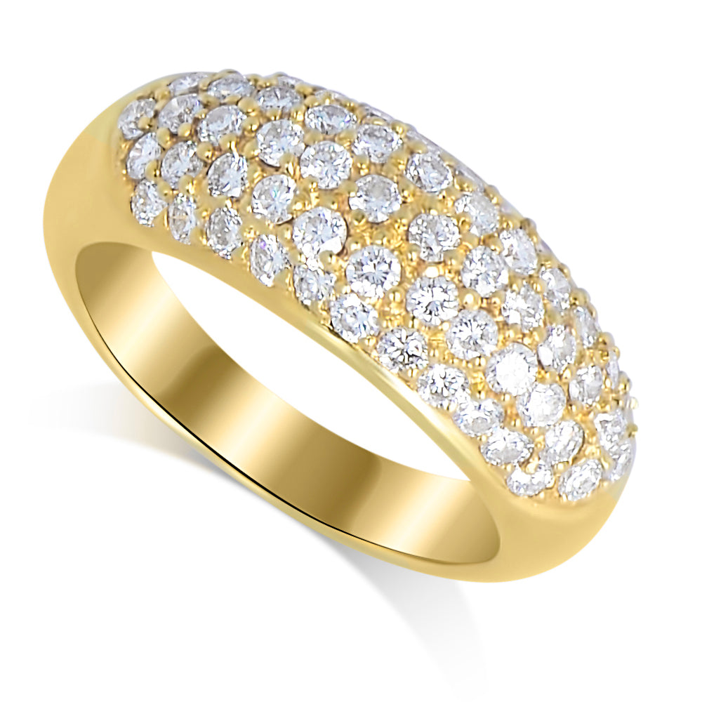 14ct Yellow Gold Diamond Dress Ring N.V. £2,500