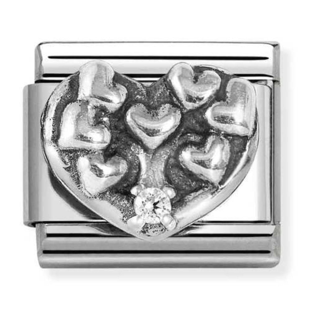 Silvershine Heart Tree Of life Charm